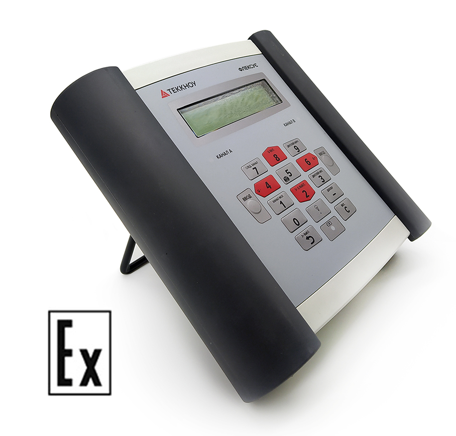 Портативный ультразвуковой расходомер жидкости Теккноу ФЛЕКСУС F608 взрывобезопасный (Ex) купить в 