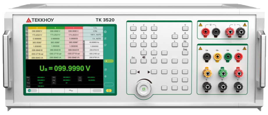 Трёхфазный калибратор электрической мощности TK3520 купить в 