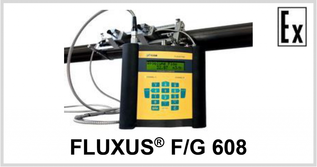 Расходомер ультразвуковой FLUXUS 608